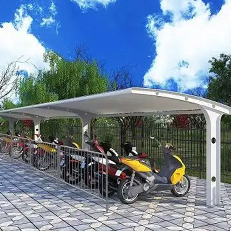 岳阳县膜结构电动车棚